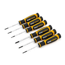Load image into Gallery viewer, Gearwrench 80055H 6 Piece Phillips®/Slotted Mini Dual Material Screwdriver Set