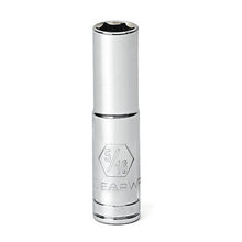 Load image into Gallery viewer, Gearwrench 80124 1/4" DR x 9/16" Deep SAE Socket - 6 Pt.