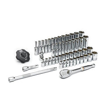 Load image into Gallery viewer, Gearwrench 80300 51 Piece 1/4" Drive 6 Point Standard &amp; Deep SAE/Metric Mechanics Tool Set