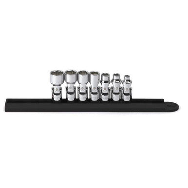 Gearwrench 80310D 7 Piece 1/4" Drive 6 Point Flex SAE Socket Set