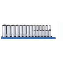 Load image into Gallery viewer, Gearwrench 80554 14 Piece 3/8" Drive 6 Point Deep Metric Socket Set