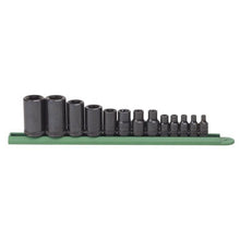 Load image into Gallery viewer, Gearwrench 80583 13 Piece 1/4", 3/8" &amp; 1/2" Drive External Torx® Socket Set