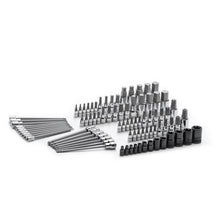 Load image into Gallery viewer, Gearwrench 80742 84 Piece 1/4", 3/8" &amp; 1/2" Drive Hex/Ball End Hex/Tamper Proof Torx®/External Torx®/Torx® SAE/Metric Bit Set