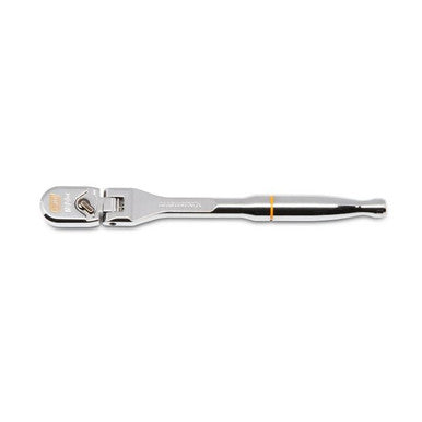 Gearwrench 81012XP 1/4" Drive 120XP™ Full Polish Chrome Flex Head Teardrop Ratchet