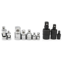 Load image into Gallery viewer, Gearwrench 81205 10 Piece 1/4&quot;, 3/8&quot; &amp; 1/2&quot; Drive Universal Joint and Adapter Set