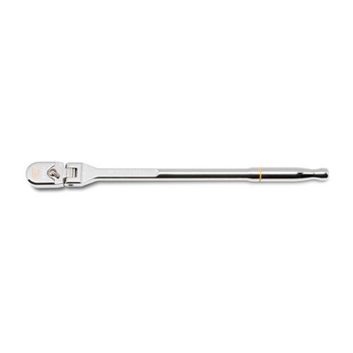 Gearwrench 81215XP 3/8" Drive 120XP™ Full Polish Chrome Flex Head Teardrop Ratchet 13-1/2"