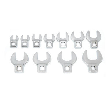 Gearwrench 81908 11 Piece 3/8" Drive Crowfoot SAE Wrench Set