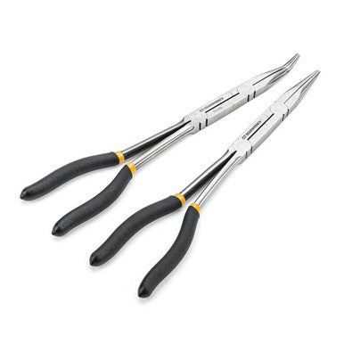 Gearwrench 82106-06 2 Piece Double-X™ Straight and 45° Plier Set