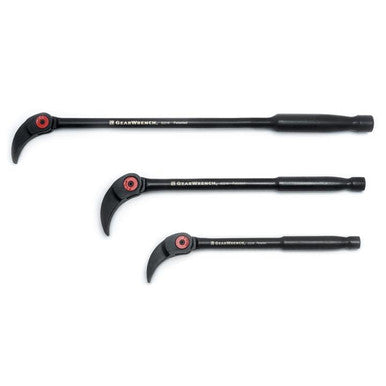 Gearwrench 82301D 3 Piece Indexing Pry Bar Set 8", 10" & 16"