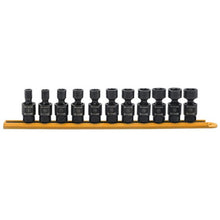 Load image into Gallery viewer, Gearwrench 84975 11 Piece 3/8" Drive 6 Point Standard X-Core™ Pinless Universal Impact Metric Socket Set