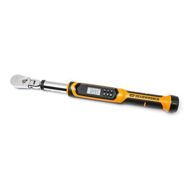 Gearwrench 85078 3/8" Flex Head Electronic Torque Wrench with Angle 10-100 ft/lb