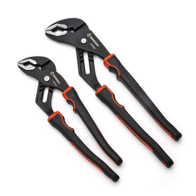 Crescent Tools RT400SGSET2-05 2 Piece Grip Zone™ V-Jaw Dual Material Tongue & Groove Plier Set 10" & 12"