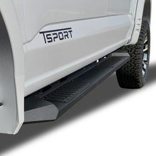 Load image into Gallery viewer, Black Horse Off Road AR-FOF291 Armour Heavy Duty Steel Running Boards for Select Ford F-150, Ford F-150 Lightning, Ford F-250 Super Duty, Ford F-350 Super Duty, Ford F-450 Super Duty, Ford F-550 Super Duty