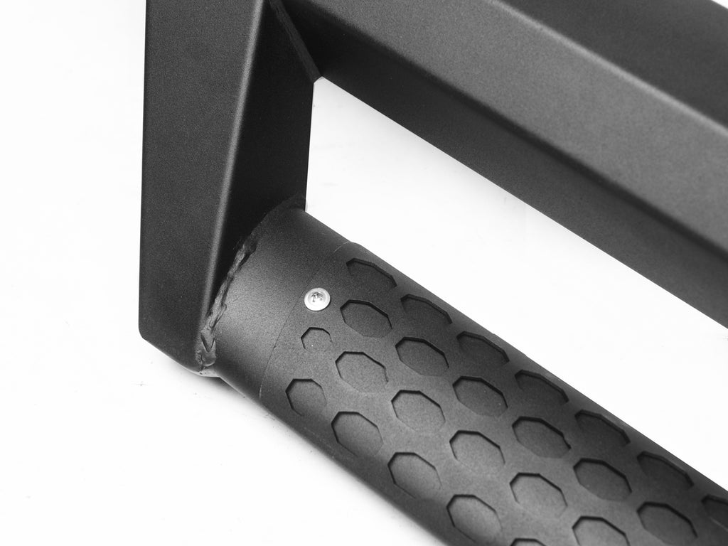 Armordillo 7180321 Armordillo 2" Receiver AR Style Rear Hitch Step - Black for Select Chevrolet Silverado 1500, Chevrolet Silverado 2500, Chevrolet Silverado HD, Chevrolet Silverado 3500, Chevrolet Silverado HD, Chevrolet Suburban, Chevrolet Suburban