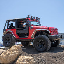 Load image into Gallery viewer, ARIES AR15009 Jeep Wrangler JK Aluminum Front Tube Doors for Select Jeep Wrangler