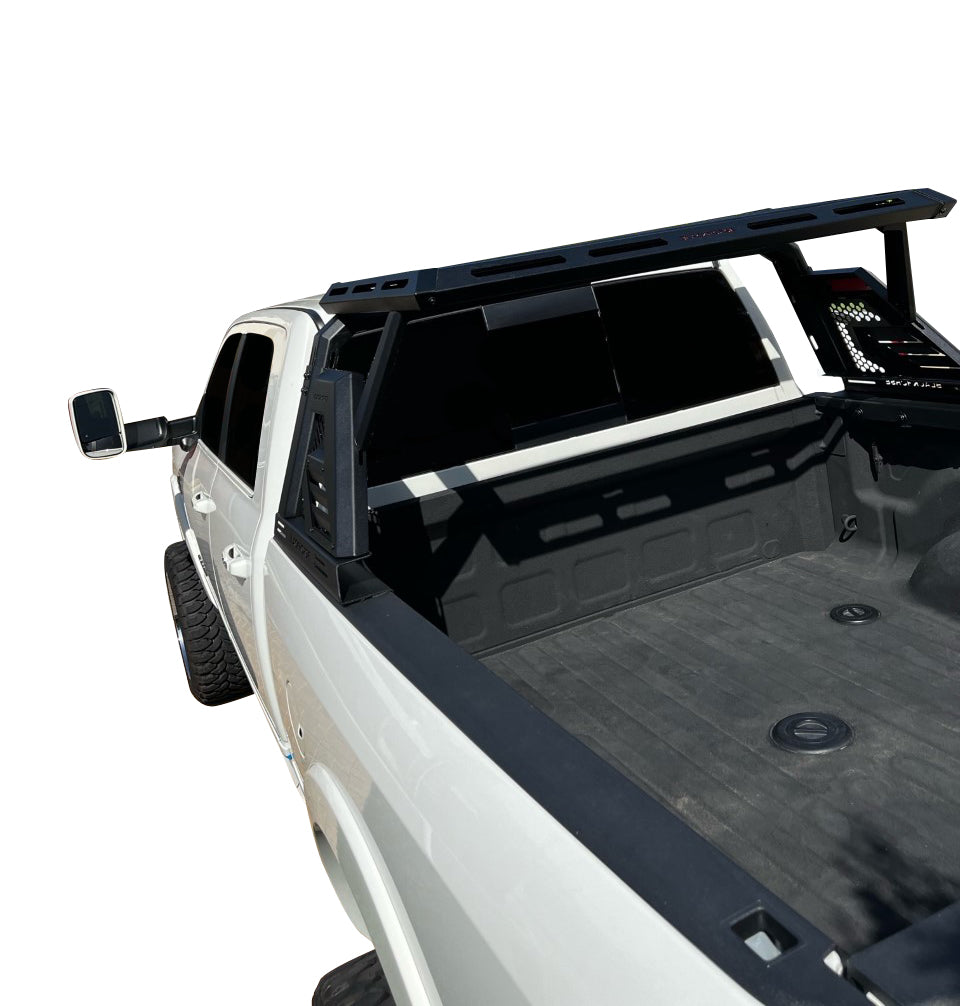 Black Horse Off Road AR2-01BA1 Armour II Roll Bar W/Basket for Select Chevrolet Silverado 1500, Ford F-150, GMC Sierra 1500, Ram 1500, Toyota Tundra