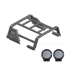 Load image into Gallery viewer, Black Horse Off Road AR2-01BOV1-PL69B Armour II Roll Bar W/ Armour II Overland Kit for Select Chevrolet Silverado 1500, Ford F-150, GMC Sierra 1500, Ram 1500, Toyota Tundra