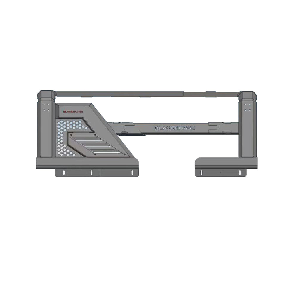 Black Horse Off Road AR2-01BOV1 Armour II Roll Bar W/ Armour II Overland for Select Chevrolet Silverado 1500, Ford F-150, GMC Sierra 1500, Ram 1500, Toyota Tundra