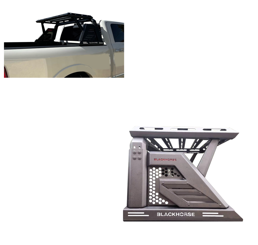 Black Horse Off Road AR2-03BA3 Armour II Roll Bar W/Basket for Select Toyota Tacoma
