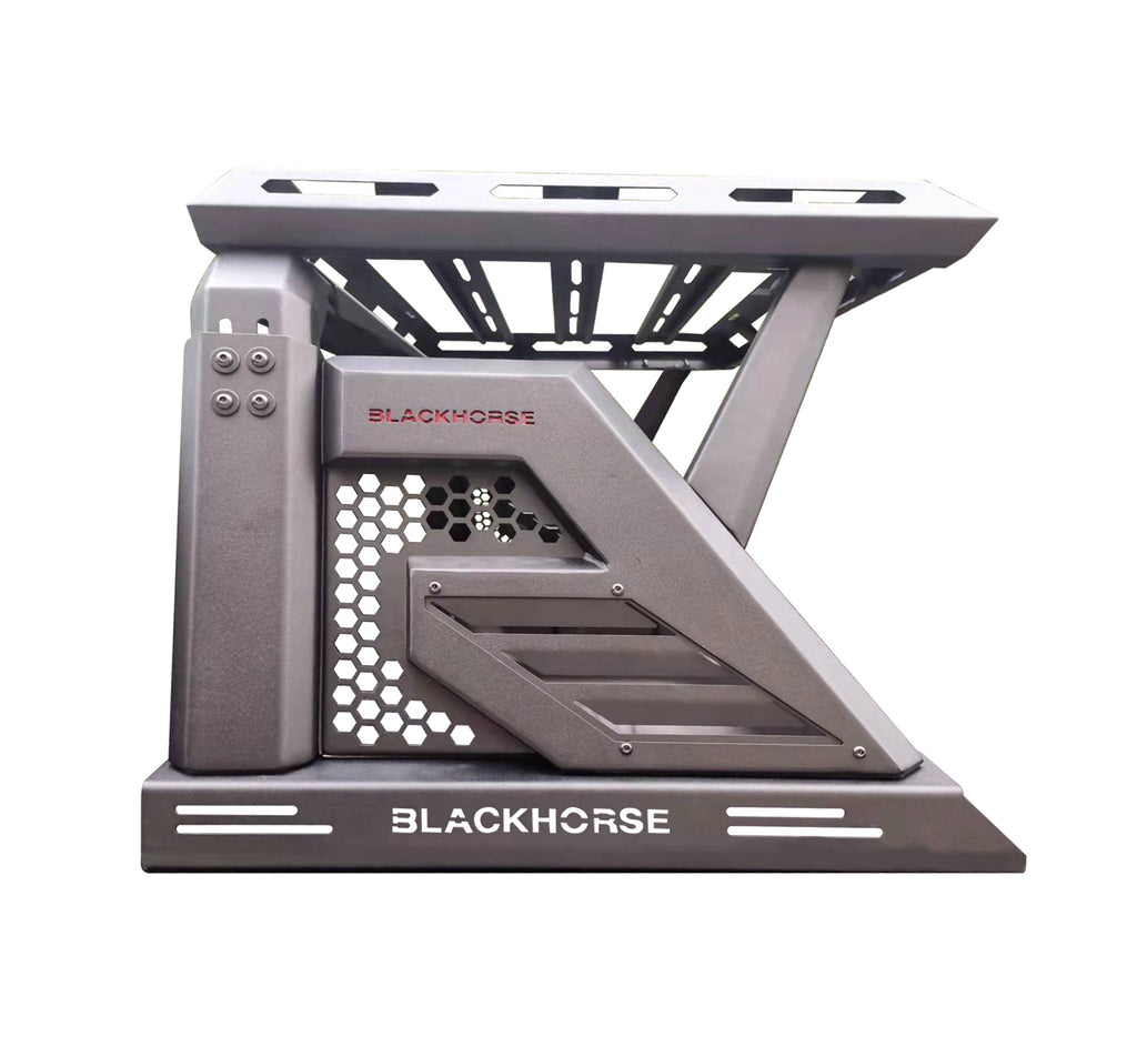 Black Horse Off Road AR2-04BA3 Armour II Roll Bar W/Basket for Select Chevrolet Colorado, GMC Canyon