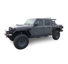 Load image into Gallery viewer, Black Horse Off Road AR2-09BA3-PLFB Armour II Roll Bar W/Basket Kit for Select Jeep Gladiator