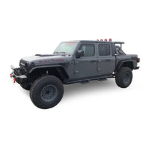 Load image into Gallery viewer, Black Horse Off Road AR2-09BA3-PLFR Armour II Roll Bar W/Basket Kit for Select Jeep Gladiator