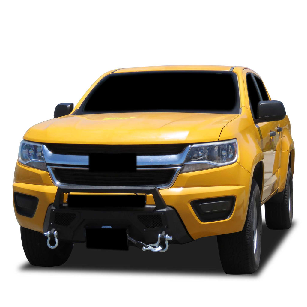 Black Horse Off Road AR3HD01NL Armour III Heavy Duty Front Winch Bumper for Select Chevrolet Colorado