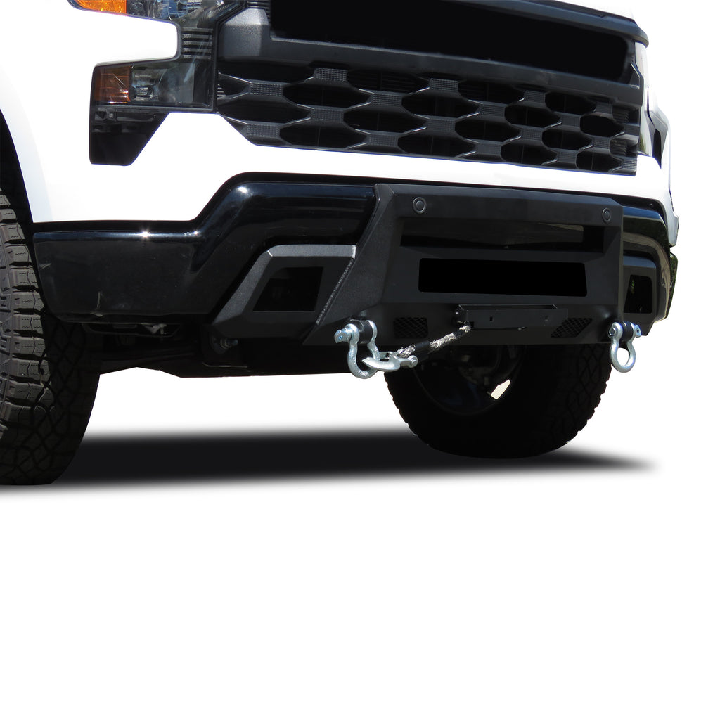 Black Horse Off Road AR3HD06NL Armour III Heavy Duty Front Winch Bumper for Select Chevrolet Silverado