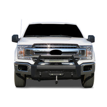 Load image into Gallery viewer, Black Horse Off Road AR3HD41-W12 Armour III Heavy Duty Front Winch Bumper Kit &amp; Winch for Select Ford F-150