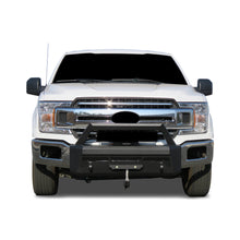 Load image into Gallery viewer, Black Horse Off Road AR3HD41NL-W12 Armour III Heavy Duty Front Winch Bumper With Winch for Select Ford F-150