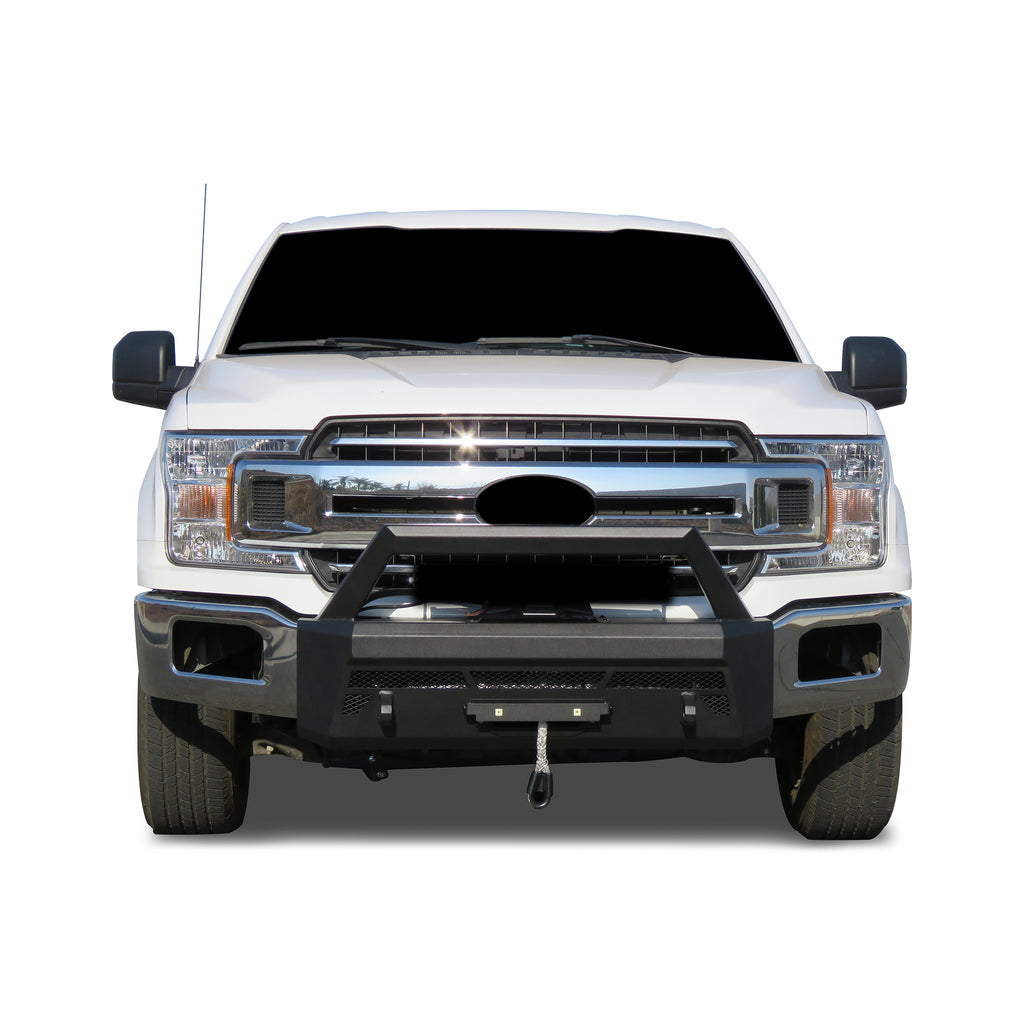 Black Horse Off Road AR3HD41NL Armour III Heavy Duty Front Winch Bumper for Select Ford F-150