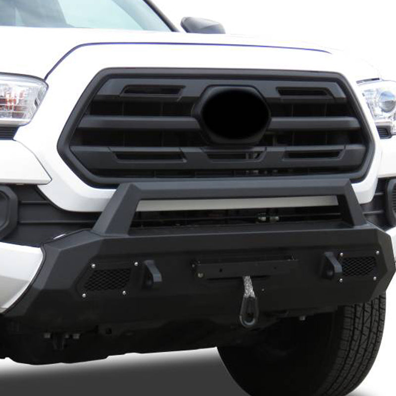 Black Horse Off Road AR3HD62 Armour III Heavy Duty Front Winch Bumper Kit for Select Toyota Tacoma