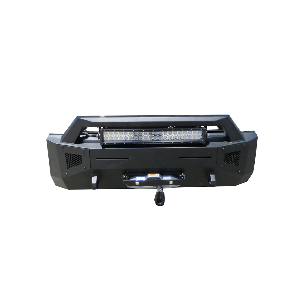 Black Horse Off Road AR3HD63-W12 Armour III Heavy Duty Front Winch Bumper Kit & Winch for Select Toyota Tundra