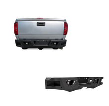 Load image into Gallery viewer, Black Horse Off Road ARB-CO15-KIT Armour Heavy Duty Rear Bumper Kit for Select GMC Canyon
