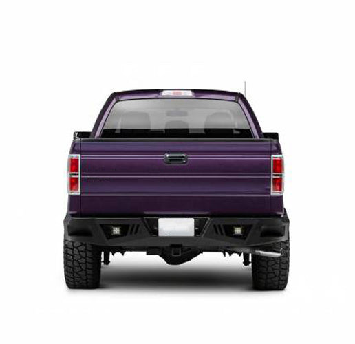 Black Horse Off Road ARB-F106-KIT Armour Heavy Duty Rear Bumper Kit for Select Ford F-150