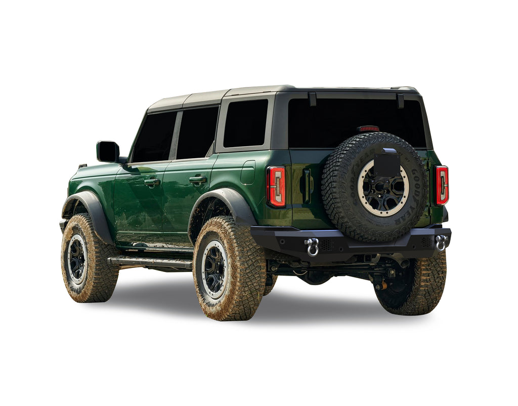 Black Horse Off Road ARB-FB22 Armour Heavy Duty Rear Bumper for Select Ford Bronco