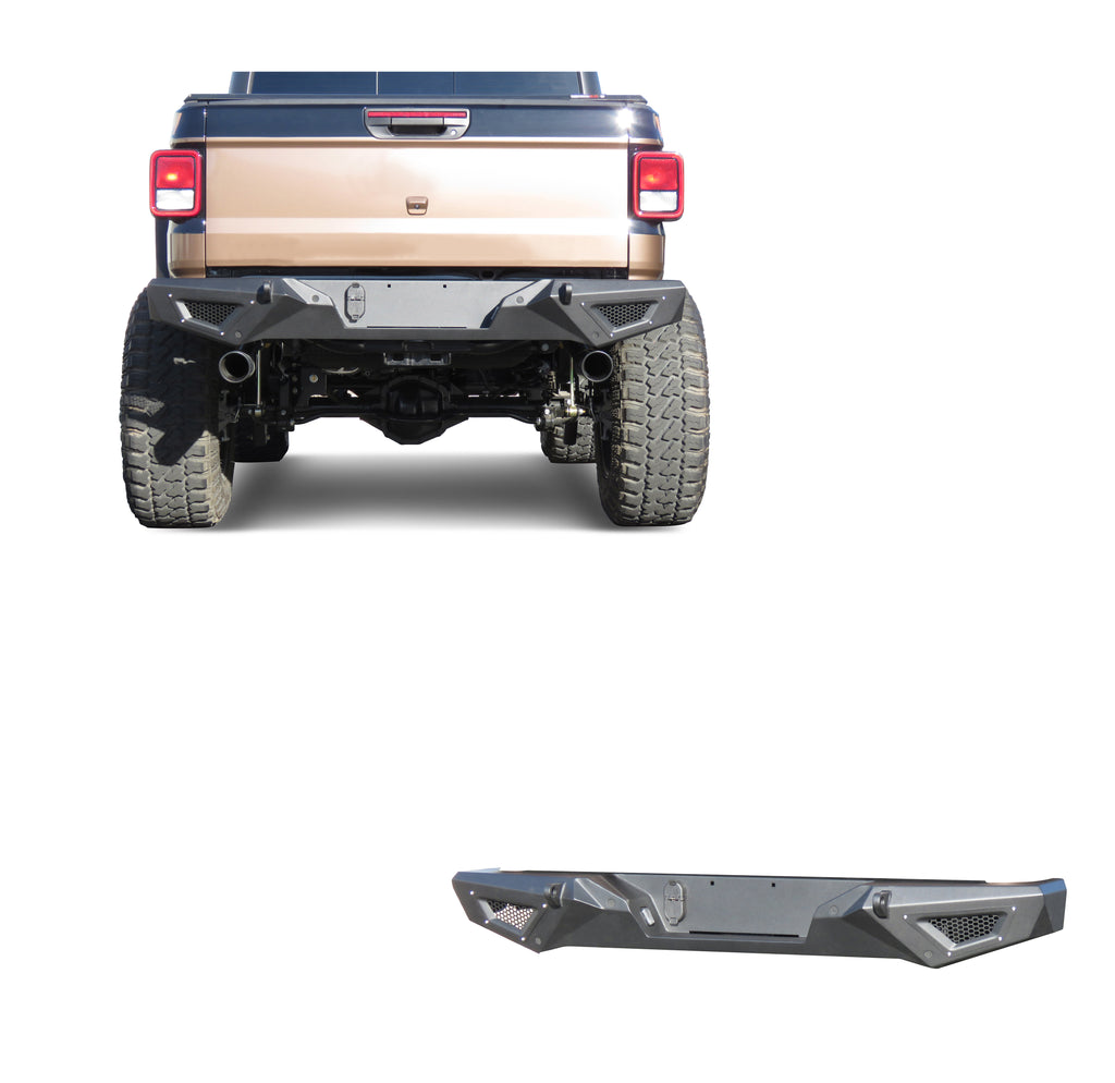 Black Horse Off Road ARB-JG20 Armour Heavy Duty Rear Bumper for Select Jeep Gladiator