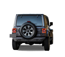 Load image into Gallery viewer, Black Horse Off Road ARB-JL18 Armour Heavy Duty Rear Bumper for Select Jeep Wrangler