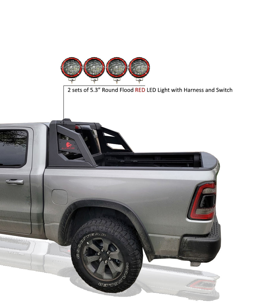 Black Horse Off Road ARB-NIFRB-PLFR Armour Roll Bar Kit for Select Nissan Frontier