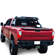 Load image into Gallery viewer, Black Horse Off Road ARB-NITI Armour Heavy Duty Rear Bumper for Select Nissan TITAN XD