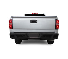 Load image into Gallery viewer, Black Horse Off Road ARB-SI16 Armour Heavy Duty Rear Bumper for Select Chevrolet Silverado 1500, Chevrolet Silverado LD, GMC Sierra 1500, GMC Sierra Limited