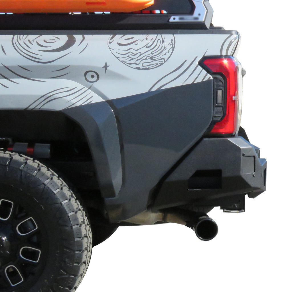 Black Horse Off Road ARB-TA15 Armour Heavy Duty Rear Bumper for Select Toyota Tacoma
