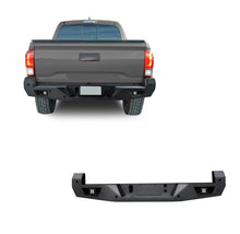 Load image into Gallery viewer, Black Horse Off Road ARB-TA16-KIT Armour Heavy Duty Rear Bumper Kit for Select Toyota Tacoma