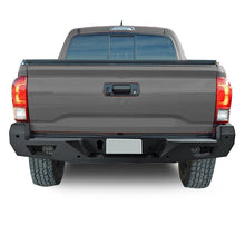 Load image into Gallery viewer, Black Horse Off Road ARB-TA16 Armour Heavy Duty Rear Bumper for Select Toyota Tacoma