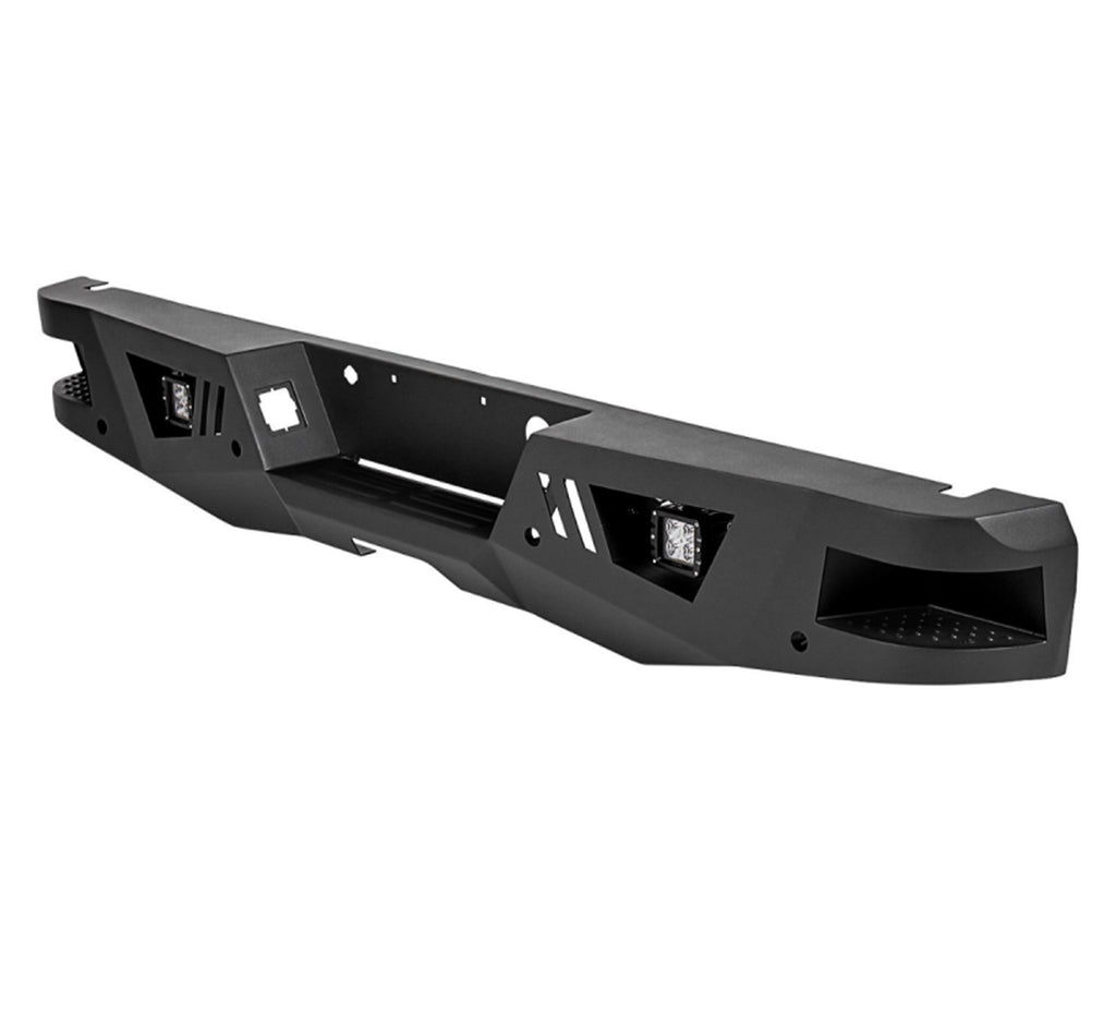 Black Horse Off Road ARB-TU14-KIT Armour Super Heavy Duty Rear Bumper for Select Toyota Tundra