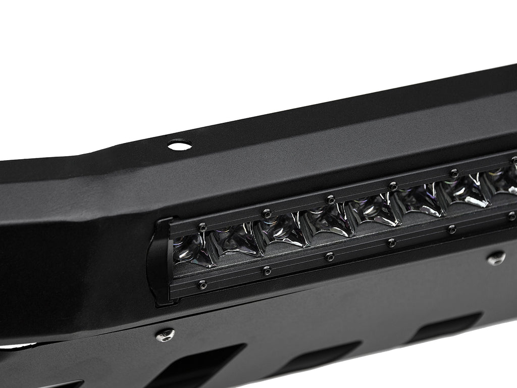 Armordillo 7179035 Armordillo 2006-2009 Mitsubishi Raider AR Bull Bar w/LED - Matte Black for Select Mitsubishi Raider