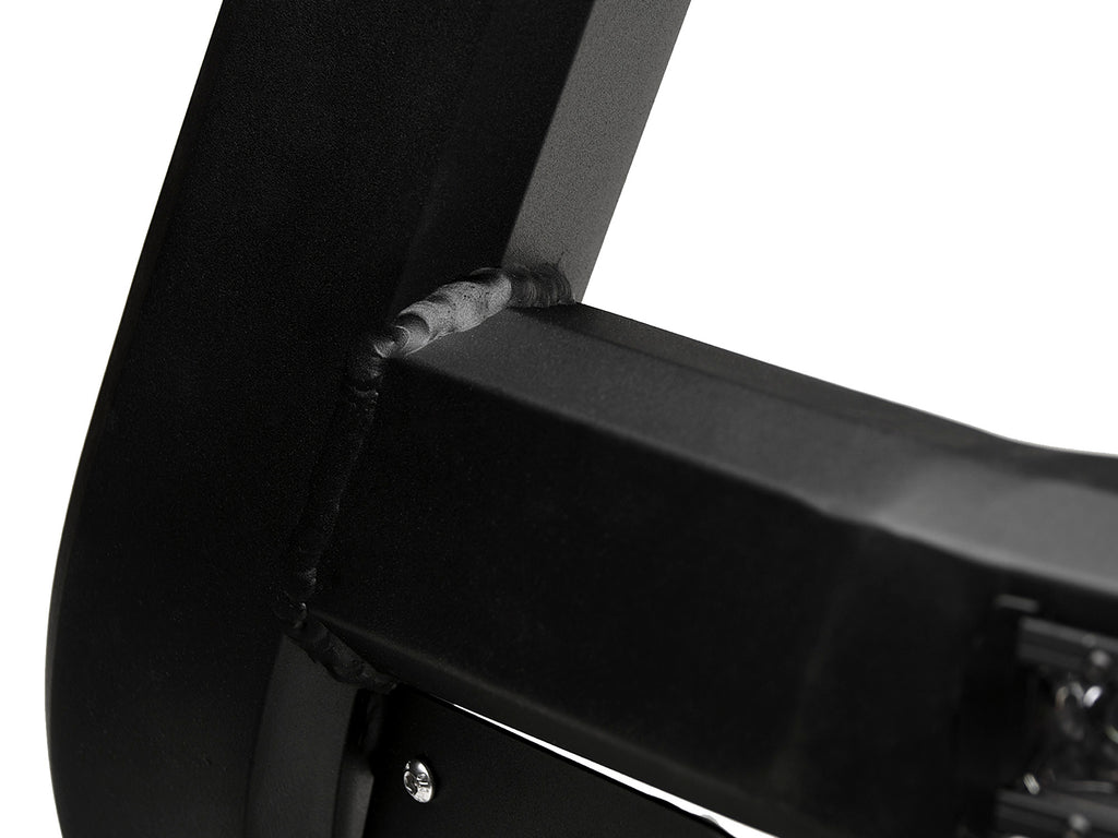 Armordillo 7179035 Armordillo 2006-2009 Mitsubishi Raider AR Bull Bar w/LED - Matte Black for Select Mitsubishi Raider
