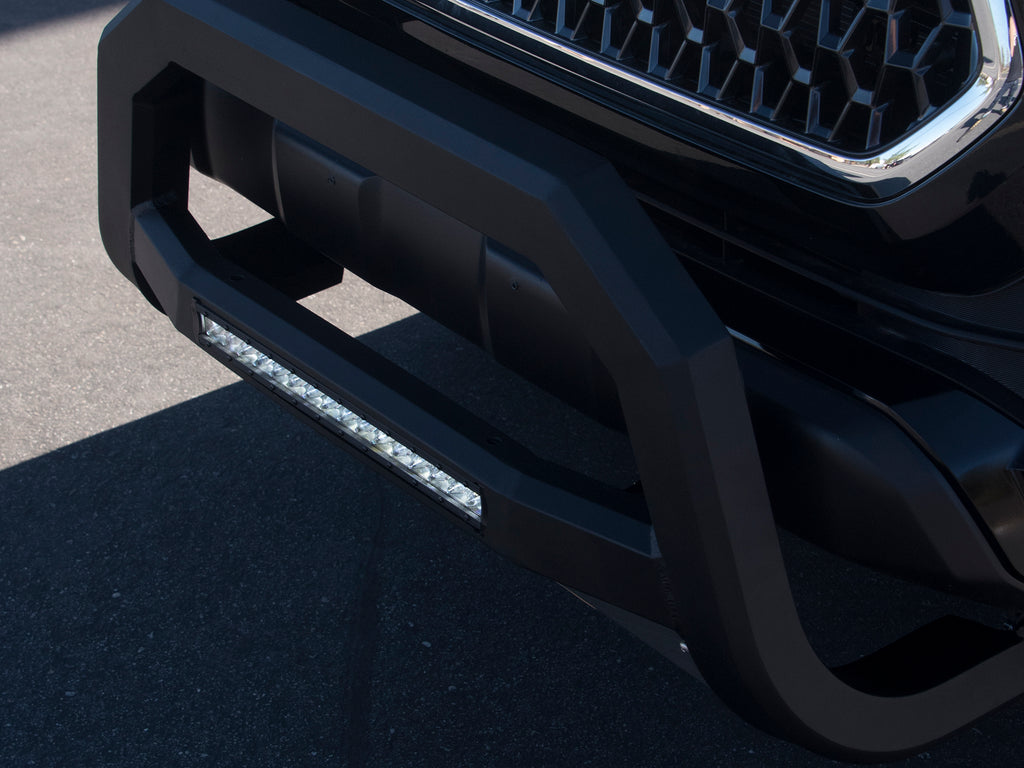 Armordillo 7179035 Armordillo 2006-2009 Mitsubishi Raider AR Bull Bar w/LED - Matte Black for Select Mitsubishi Raider