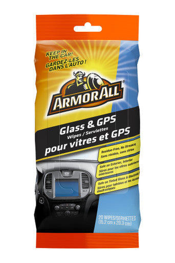 Armor All 18269C Glass & GPS Cleaning Wipes