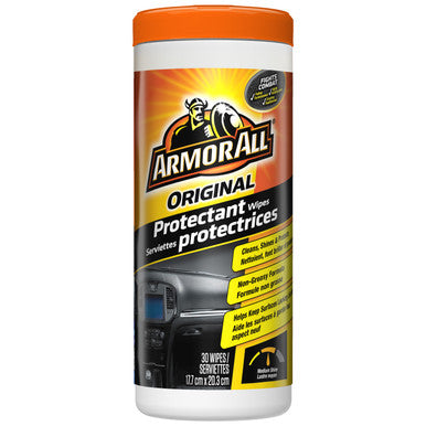 Armor All 8445C Original Formula Car Protectant Wipes (30 Count)